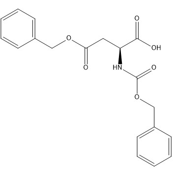 C19H19NO6 Amino Asit Türevleri Saflık %98 CAS 3479-47-8 Z-Asp(OBzl)-OH Toz