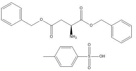 %98 CAS 2886-33-1 H-Asp(OBzl)-OBzl·Tos Amino Asit Türevleri Açık Kahverengi Toz C25H27NO7S