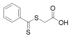 RAFT Reaktifi 2-((Fenilkarbonotiyoil)tiyo)asetik asit CAS No. 942-91-6 C9H8O2S2 Turuncu ila Kahverengi ila Koyu kırmızı toz