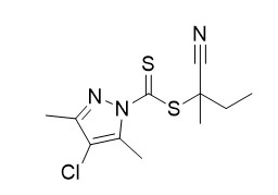 RAFT Reaktifi 2'-Siyanobutan-2'-il-4-Kloro-3,5-dimetilpirazol-1-karboditioat C11H14ClN3S2 Saflık %95