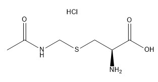Saflık %98 Amino Asit Türevleri CAS 28798-28-9 H-Cys(Acm)-OH HCl C6H13ClN2O3S