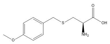 Saflık %98 Amino Asit Türevleri CAS 2544-31-2 H-Cys(pMeOBzl)-OH C11H15NO3S
