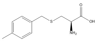 %98 Amino Asit Türevleri CAS 42294-52-0 H-Cys(4-MeBzl)-OH C11H15NO2S Beyaz Katı