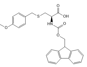 Saflık %98 Amino Asit Türevleri 141892-41-3 Fmoc-Cys(PMeOBzl)-OH C26H25NO5S Toz
