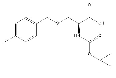 Saflık %98 Amino Asit Türevleri CAS 61925-77-7 Boc-Cys(Mbzl)-OH Beyazdan Beyaza Toz C16H23NO4S