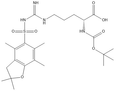 Saflık %98 Amino Asit Türevleri CAS No 186698-61-3 Boc-D-Arg(Pbf)-OH C24H38N4O7S