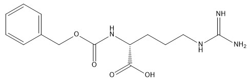 Saflık %98 Amino Asit Türevleri CAS 6382-93-0 Z-D-Arg-OH C14H20N4O4 Beyazdan Neredeyse Beyaza Toz