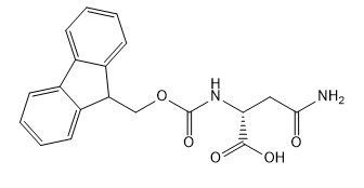 Saflık %98 Amino Asit Türevleri CAS No. 108321-39-7 Fmoc-D-Asn-OH C19H18N2O5