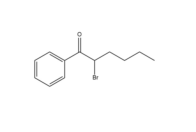 CAS No. 59774-06-0 2-Bromo-1-fenilheksan-1-on Sarı şeffaf sıvı