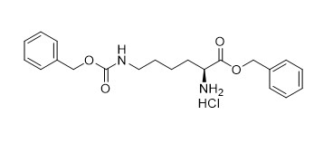 Saflık% 98 Bakır peptid hammaddesi CAS No.6366-70-7 L-Lys ((Z) -OBzl.HCl Beyaz veya açık beyaz toz