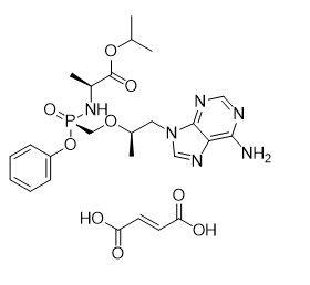API'ler Ara Maddeleri Tenofovir Alafenamide Fumarat CAS No 1392275-56-7 TFA için Beyaz ila kirli beyaz toz Saflık %99