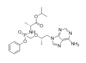 % 95 saflık Isopropil SR S -1- 6-amino-9H-purin-9-yl Propan-2-yl Oksi Metil Fenoksi Fosforil -D-alaninat AK0217 M.W 476.47