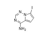 7-Iodopyrrolo[1,2-f][1,2,4]triazin-4-amin CAS No 1770840-43-1 Remdesivir için Sarı toz Saflık %95