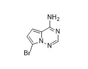 API Ara Maddeleri7-Bromopyrrolo[1,2-f][1,2,4]triazin-4-amin Remdesivir için CAS No 937046-98-5 Sarı toz Saflık %95