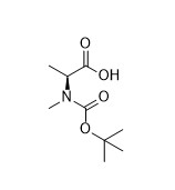 Boc-N-Me-Ala-OH CAS No 16948-16-6 Amino Asit Türevleri için Beyaz toz Saflık %99