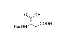 Amino Asit Türevleri için Boc-Asp-OH CAS No 13726-67-5 Beyaz toz Saflık %99