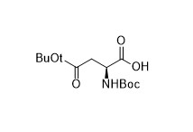 Boc-Asp(OtBu)-OH CAS No 1676-90-0 Amino Asit Türevleri için Beyaz toz Saflık %99