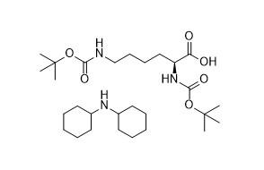 Boc-Lys(Boc)-OH.DCHA CAS No 15098-69-8 Amino Asit Türevleri için Beyaz toz Saflık %99