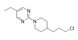 C14H22ClN3 Özel Kimyasallar 267.80 2 4 3 Kloropropil piperidin 1 Yl 5 Etilpirimidin